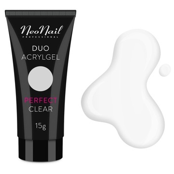 NeoNail Duo Акрилгель Perfect Clear - 15 г