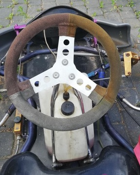 Comer Karting горящий картинг