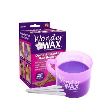WONDER WAX ZESTAW DO DEPILACJI CIEPŁYM WOSKIEM