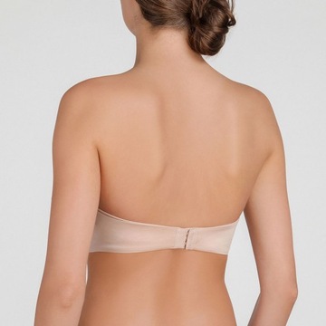 Biustonosz Wonderbra WB00032D strapless 38D/85D beżowy