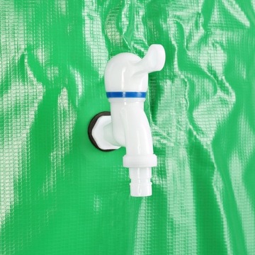 БОЧКА 250 Л, СКЛАДНОЙ БАК С КРАНОМ ДЛЯ ДОЖДЕВОЙ ВОДЫ, ЗЕЛЕНОЙ ВОДЫ