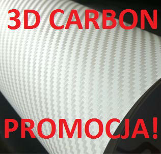 БЕЛАЯ УГЛЕРОДНАЯ ФОЛЬГА 3D 152x50 БЕЛАЯ УГЛЕРОДНАЯ ФОЛЬГА