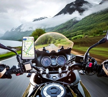 НАВИГАЦИОННАЯ РУЧКА ДЛЯ МОТОЦИКЛА USB QC 3.0 ALU