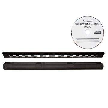 Nawiewnik do okna okien okienny VT 501 Antracyt