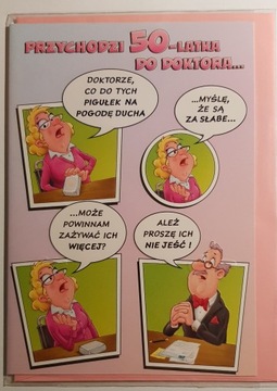 kartka urodzinowa na 50 lat
