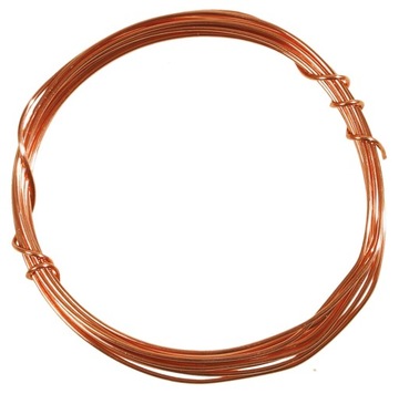 DRUT MIEDZIANY fi 1,5mm - 10m