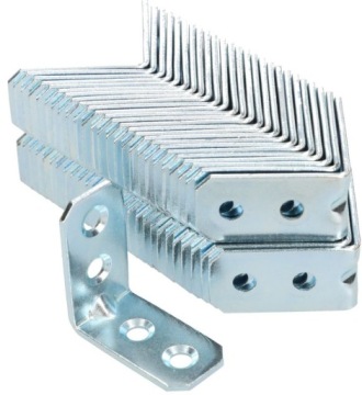 Монтажный угольник 30x30x16 10шт