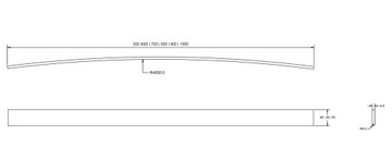 Рессоры узкие 800х38х8 для рамок.