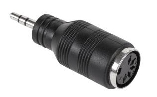 Złacze adapter wtyk jack 3,5mm - gniazdo DIN