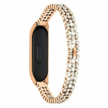 BRANSOLETA PASEK DO XIAOMI MI BAND 4 / 3 CYRKONIE