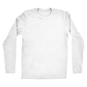 Koszulka T-shirt długi rękaw BIAŁY JHK r. 110