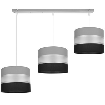 LAMPA WISZĄCA SUFITOWA ŻYRANDOL ABAŻUR NOWOCZESNA