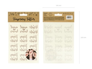 МОЮЩИЕСЯ ТАТУ МАЛЬЧИЧНИК РОЗОВОЕ ЗОЛОТО 13 шт.