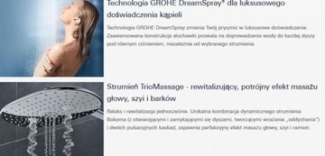 Душевая система Grohe Rainshower SmartControl Duo 26250000