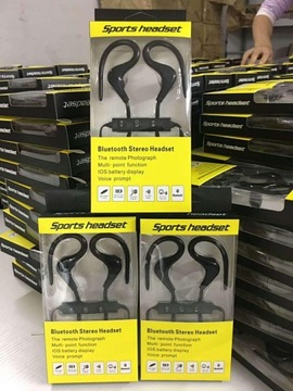 БЕСПРОВОДНЫЕ СПОРТИВНЫЕ НАУШНИКИ – BLUETOOTH