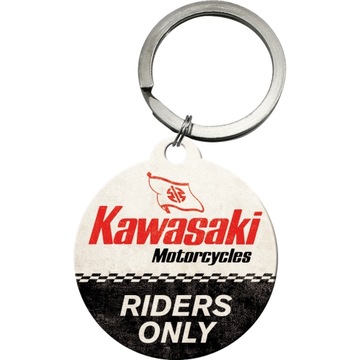 Brelok KAWASAKI do kluczy na prezent metalowy