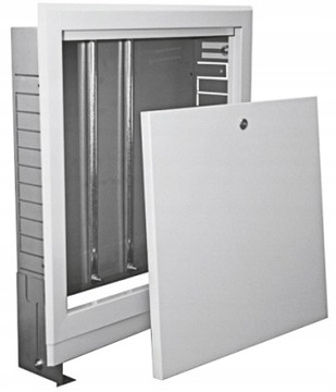 9-контурный распределитель + шкаф + клапаны PEX + соответствующие