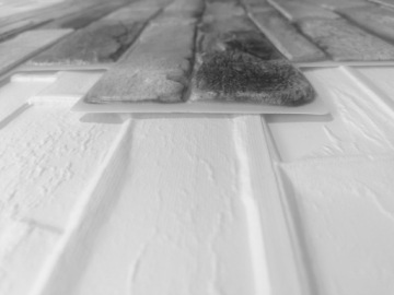 Стеновые панели SLATE STONE 3D ПВХ STONE GREY