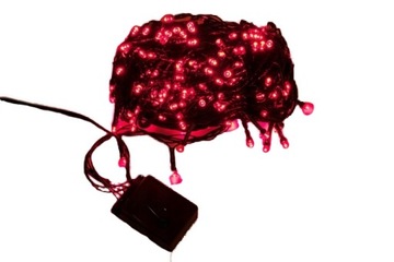 Рождественские елочные гирлянды, 100 светодиодов, толстый кабель, разные цвета, внешние.