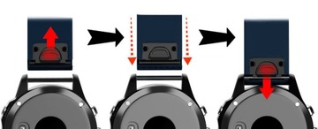 ТЕМНО-СИНИЙ ремешок Garmin FENIX 6S PRO QuickFit длиной 20 мм