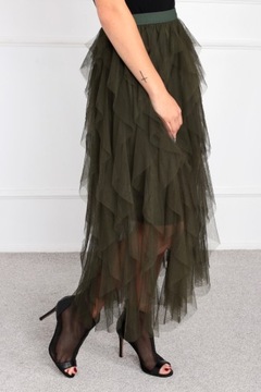 ЖЕНСКАЯ ЮБКА ДЛИННАЯ ЖЕНСТВЕННАЯ ЛЕТНЯЯ ЭЛЕГАНТНАЯ ЮБКА ИЗ ТЮЛЯ ЦВЕТА 1928