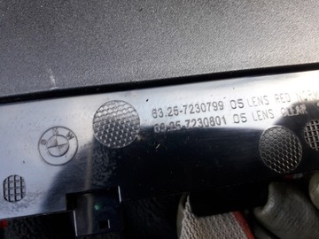 BMW 5 F10 SVĚTLO STOPU TŘETÍ 7230799