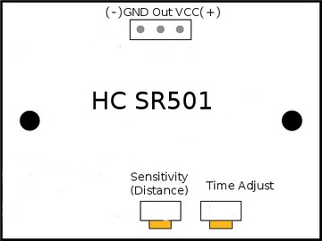 HC-SR501 Модуль детектора движения Arduino PIR