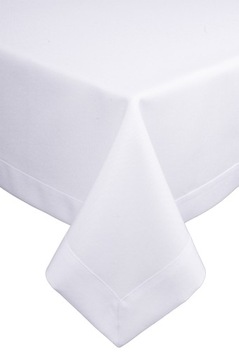 obrus PANAMA 500x140 plamoodporny biały