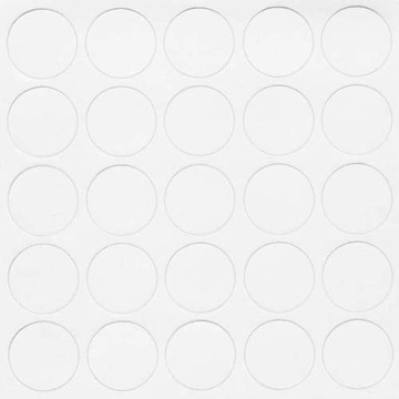 ZAŚLEPKA MEBLOWA SAMOPRZ. Fi14 biały połysk 25 szt