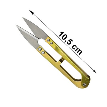 РЫБАЛОЧНЫЕ НОЖНИЦЫ ДЛЯ СТАЛЬНОЙ МОСТОВОЙ ЛЕСКИ