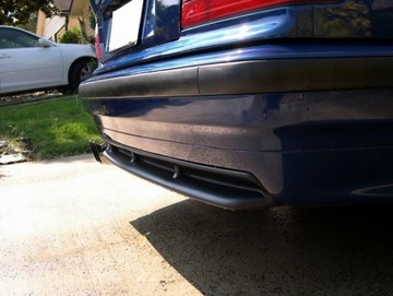 Спойлер-диффузор в креплении бампера M3 BMW E36