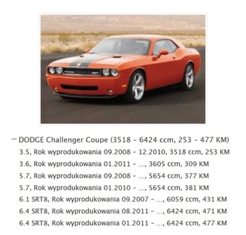 ВЕНТИЛЯТОР DODGE CHALLENGER 2007< Лодзь