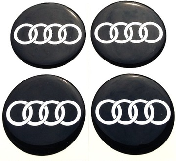 EMBLEMATY NA FELGI KOŁPAKI DEKIELKI AUDI !!!!!