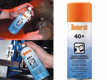 AMBERSIL 40+ LUBRICANT SMARUJE WNIKA LUZUJE SMAR