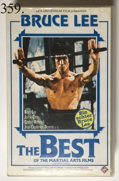 BRUCE LEE The best of martial... Kaseta VHS VIDEO