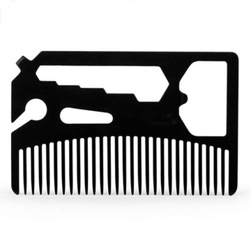 GRZEBIEŃ STALOWY TOOL 5w1 OTWIERACZ WKRĘTAK STAL