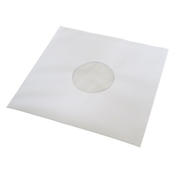 Koperty antystatyczne LP PREMIUM Białe - 50 szt