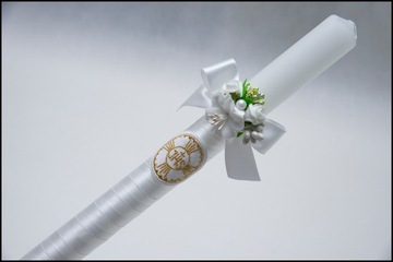 СВЕЧА ДЛЯ ПРИЧАСТИЯ РУЧНОЙ РАБОТЫ