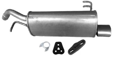 TŁUMIKI KOŃCOWY SMART FORFOUR 1.5 CDI 2004-2006 r.