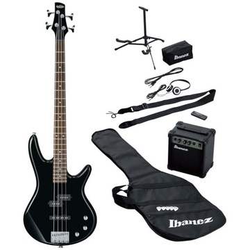 Комплект бас-гитары Ibanez IJSR 190 BK Jumpstart