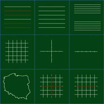 Доска школьная магнитная 100х80 зеленая