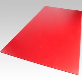 ПВХ Вспененный ПВХ КРАСНЫЙ рекламный 3мм 50х50см