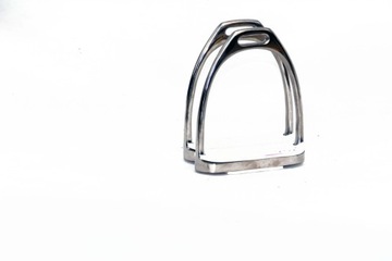 Стремена - 12 см, НЕРЖАВЕЮЩАЯ ПОЛИРОВАННАЯ СТАЛЬ.