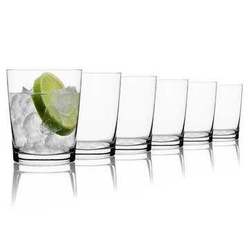 Szklanki do napojów 250ml 6 sztuk PURE | KROSNO