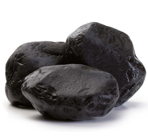 Аквариумный камень Nero Pebble Black 40-60 мм 20 кг