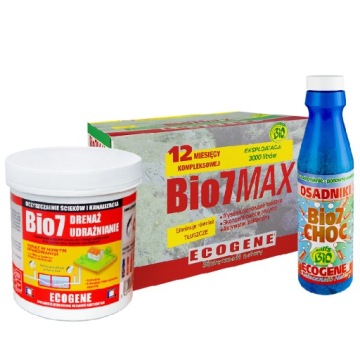 Bio7 Max 2kg + Bio7 CHOC + Bio7 Дренажный набор
