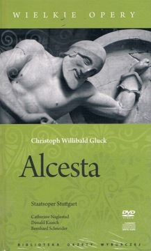 ALCESTA: WIELKIE OPERY KSIĄŻKA+DVD+CD