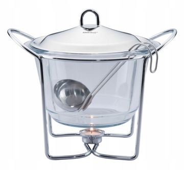 НАСТОЛЬНЫЙ ПОДОГРЕВАТЕЛЬ ДЛЯ СУПА 4 ЭЛЕМЕНТА. 4,0 л KiNGHOFF KH-1417