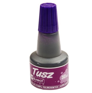 TUSZ DO PIECZĄTEK STEPMLI D.RECT FIOLETOWY 30ML