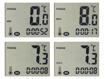 Цифровой термометр Rosenstein & Söhne для холодильника и морозильной камеры